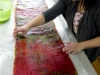 seaweed scarf wet down